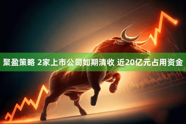 聚盈策略 2家上市公司如期清收 近20亿元占用资金